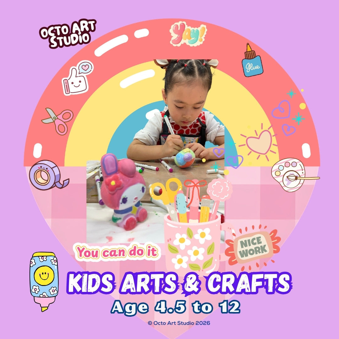 Kids Arts & Crafts Workshops for 4+