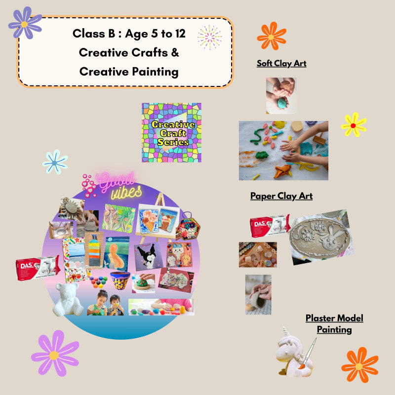 4 Days Special Package - Summer Art Camp – Acrylic Painting on Canva