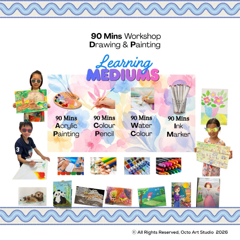 Summer Daily Creative Art Workshop (90 Minutes) | 暑期創意藝術工作坊（90 分鐘）