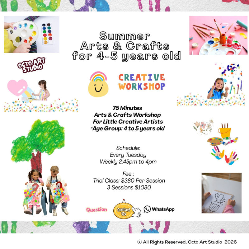 Special Summer Art & Craft (4–5 Years Old)