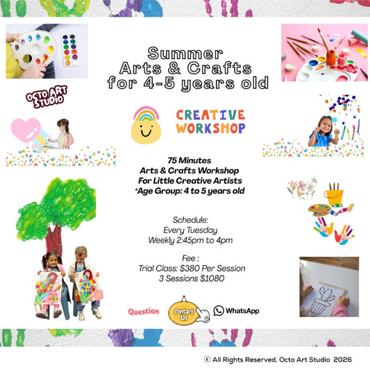 Special Summer Art & Craft (4–5 Years Old)