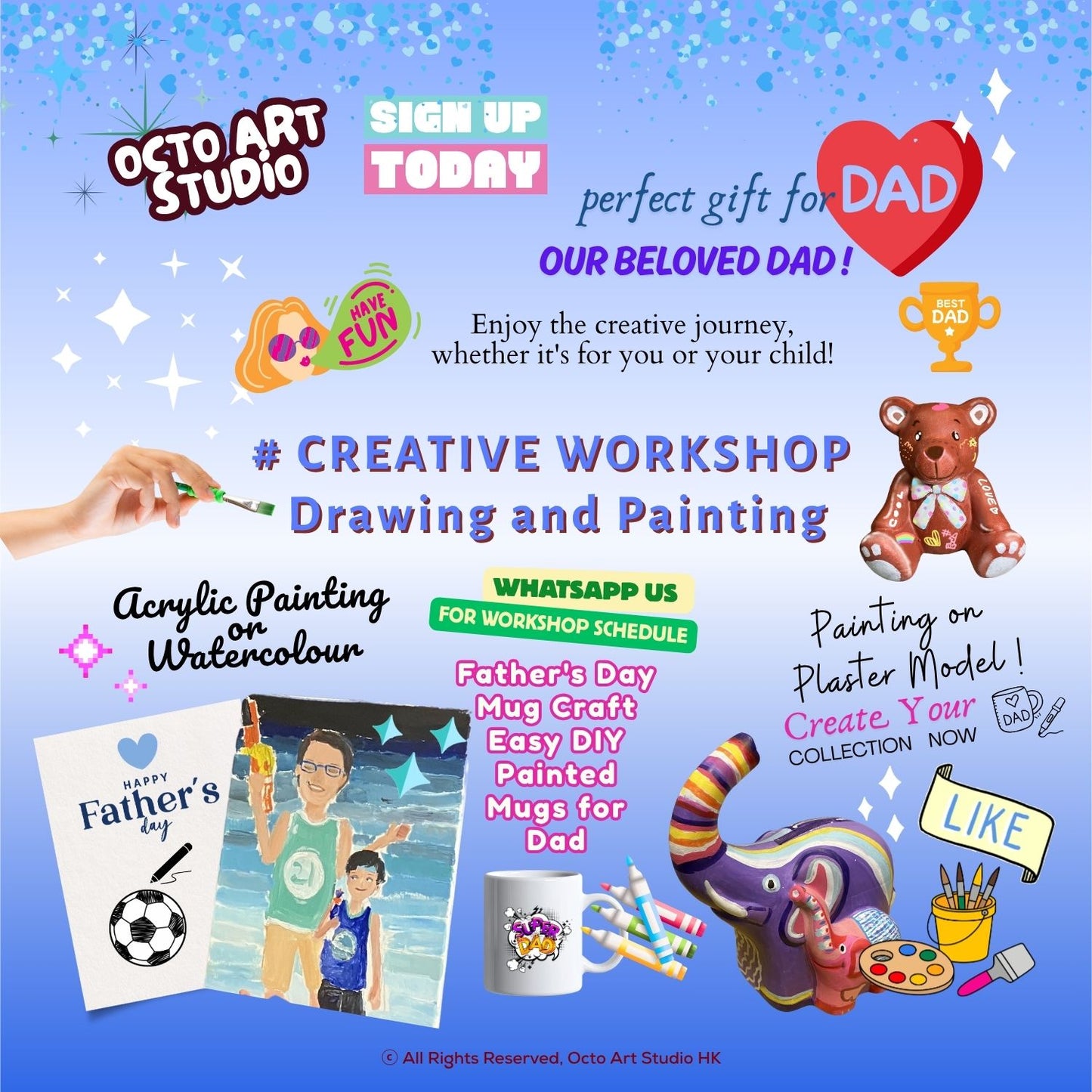 Father’s Day Kids Creative Workshop 2026 | 父親節 2026 兒童創意工作坊