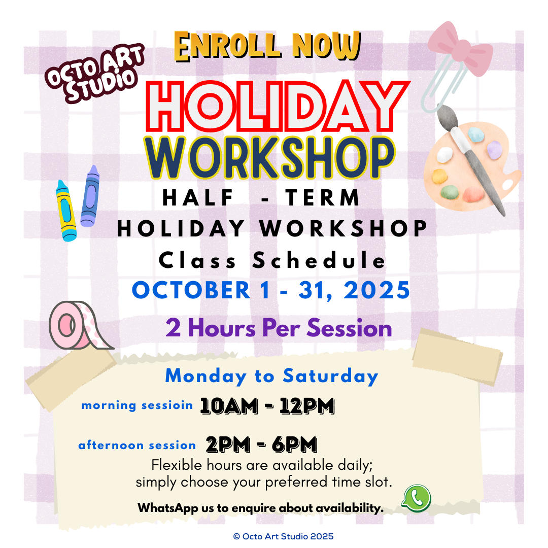 Holiday Workshop - Half-Term - October 1 - 31, 2025