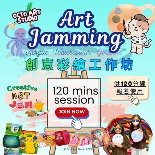 For Enrolment 120 Mins Art Jamming Session